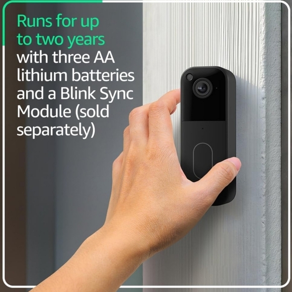 Blink Video Doorbell 2nd Generation– Head-to-toe HD view - Picture 9 of 9